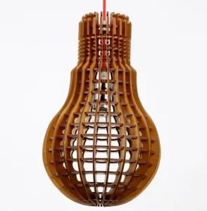 Wholesale LED Wood Chandelier Pendant Lamp Em0239