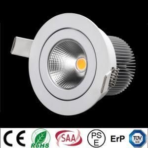CE, RoHS Certification 9W COB Recessed LED Downlight