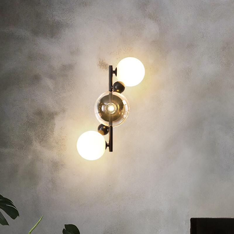 Retro Style Black White Design Wall Lamp Bedroom Lamp Stair Lamp