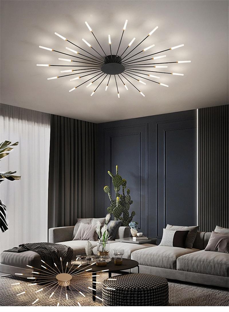 New Style LED Ceiling Lights for Studyroom Bedroom Dining Room Foyer Kitchen Villa Apartment Indoor Home Lighting Creative Lamps