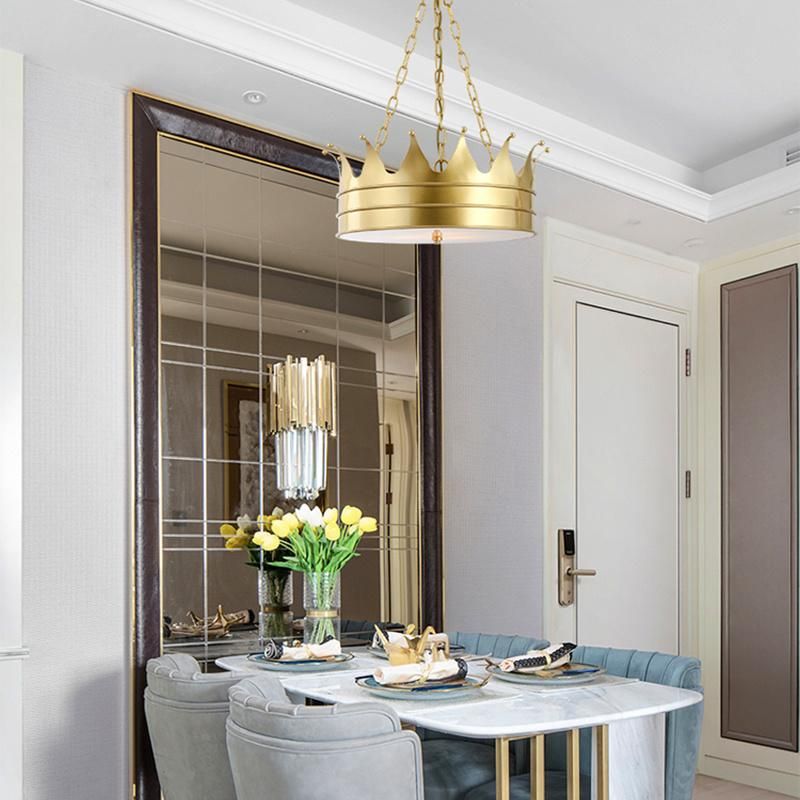 Light Luxury Fashion Creative Iron Chandelier Living Room Dining Room Pendant Lamp