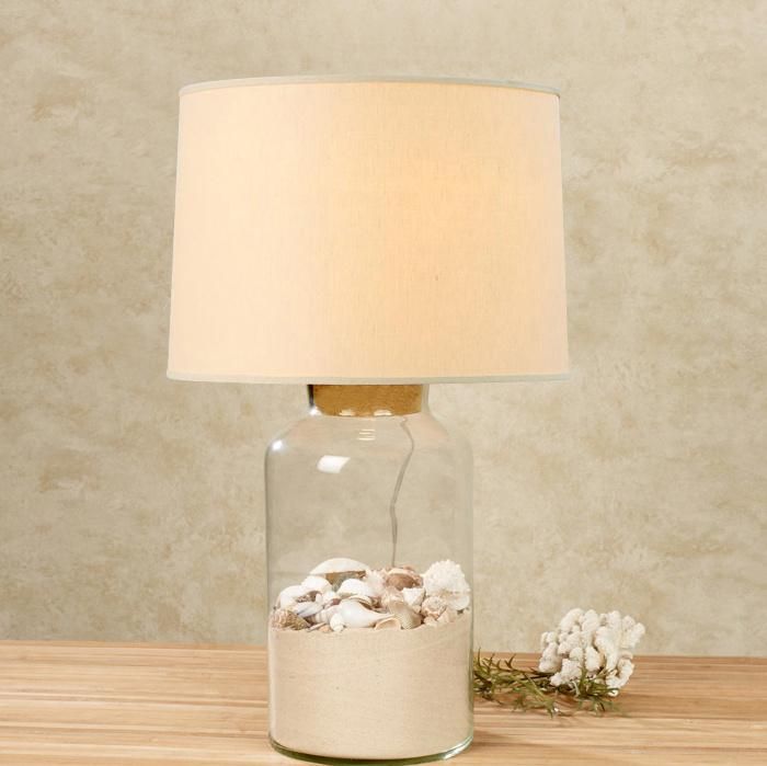 So Fashion & Wonderful Design Living Room Modern Glass Desk Table Lamp Light Lighting with Shades