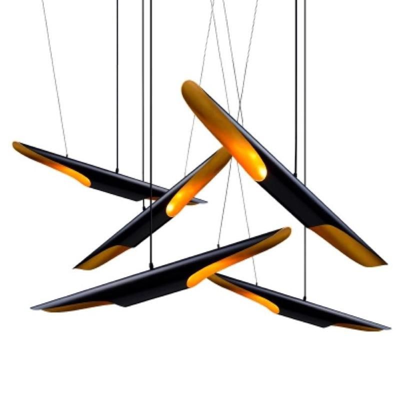 Stairs Light High Class Hotel Lobby Exhibition Hall Pendant Lamp