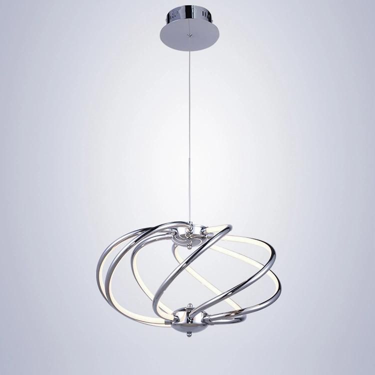 2021 New Bright Aluminum Metal Design Bedroom Modern Pendant Lights