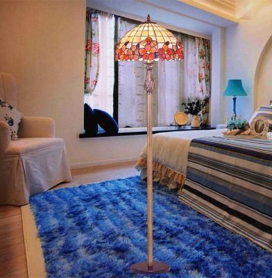 for Living Room Stainless Steel Moden Corner From Europe Tifany Luxury Shelf Floor Lamp