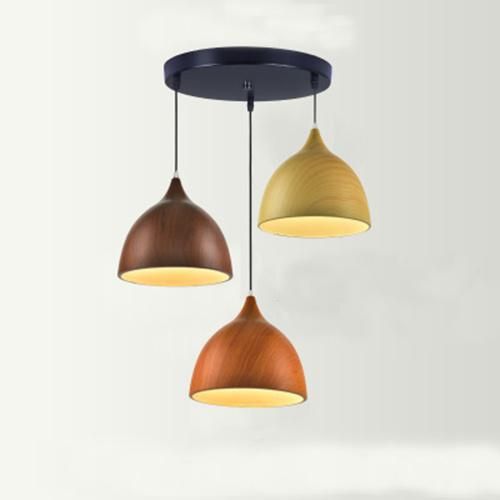 Aluminum Hanging Pendant Lamp European Design E27 for Indoor Restaurant Decoration