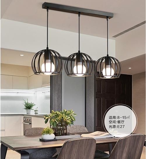 Hanging Ceiling Pendant Lighting E27 Aluminum Frame Home Lighting for Decoration