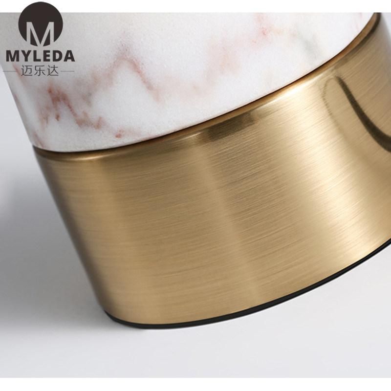 Hotel Bedroom Bedside Decorative Marble Table Lamp