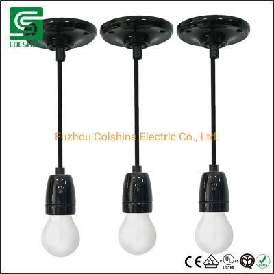 E27 Porcelain Chandelier Pendant Light Ceiling Lights Ceramic Lamp Socket