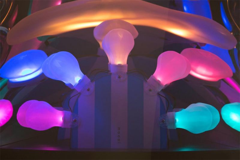 New Design Indoor Living Room Dreamlike Colorful Mirro Lamp