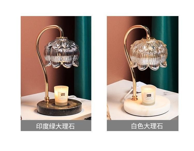 Nordic Style Essential Oil Melting Wax Lamp Candle Crystal Scent Lamp Fireless Aromatherapy Lamp