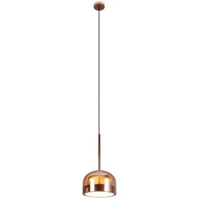 Indoor Bedroom Decor Glass Lampshade Modern Pendant Lamp