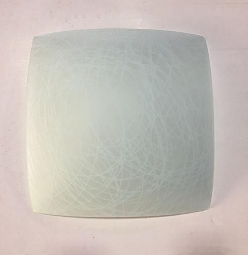 Square Glass Ceiling Lamp CE Certificate E27 D30 D40 for Indoor Lighting Decoration