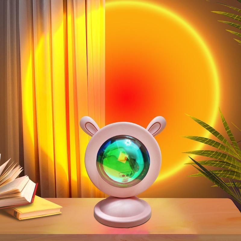 Net Red Live Projection Sunset Light Atmosphere USB Night Light