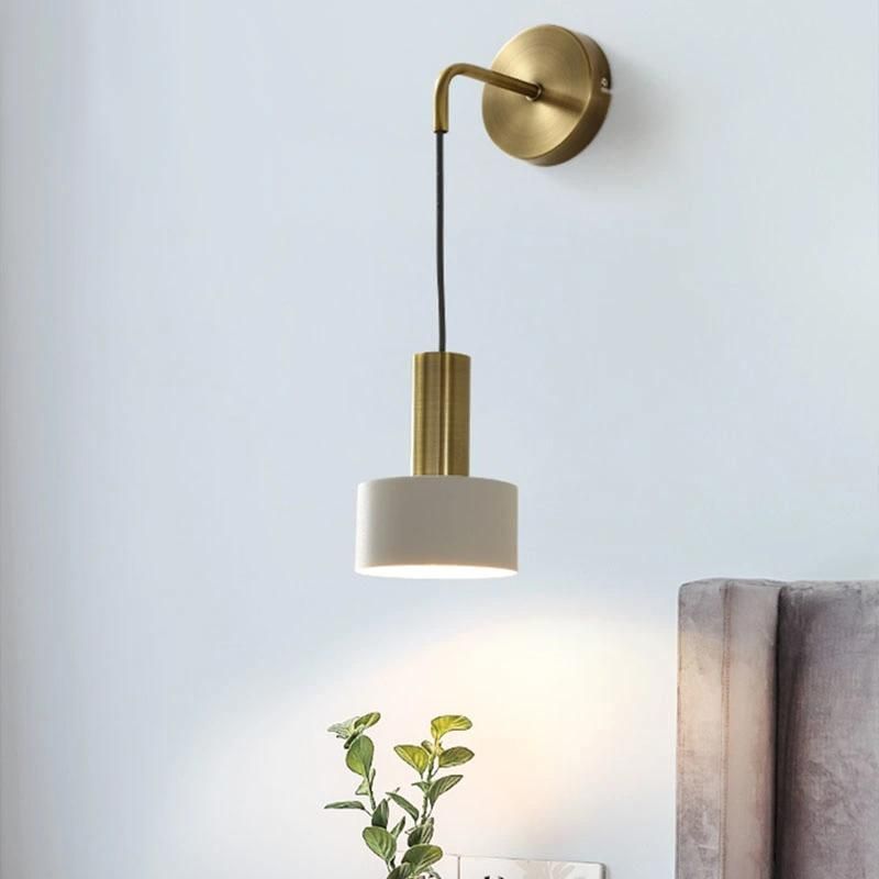 Wall Lamp Bedroom Bedside Lamp Wall Lamp Nordic Simple Indoor Wall Lamp (WH-OR-112)