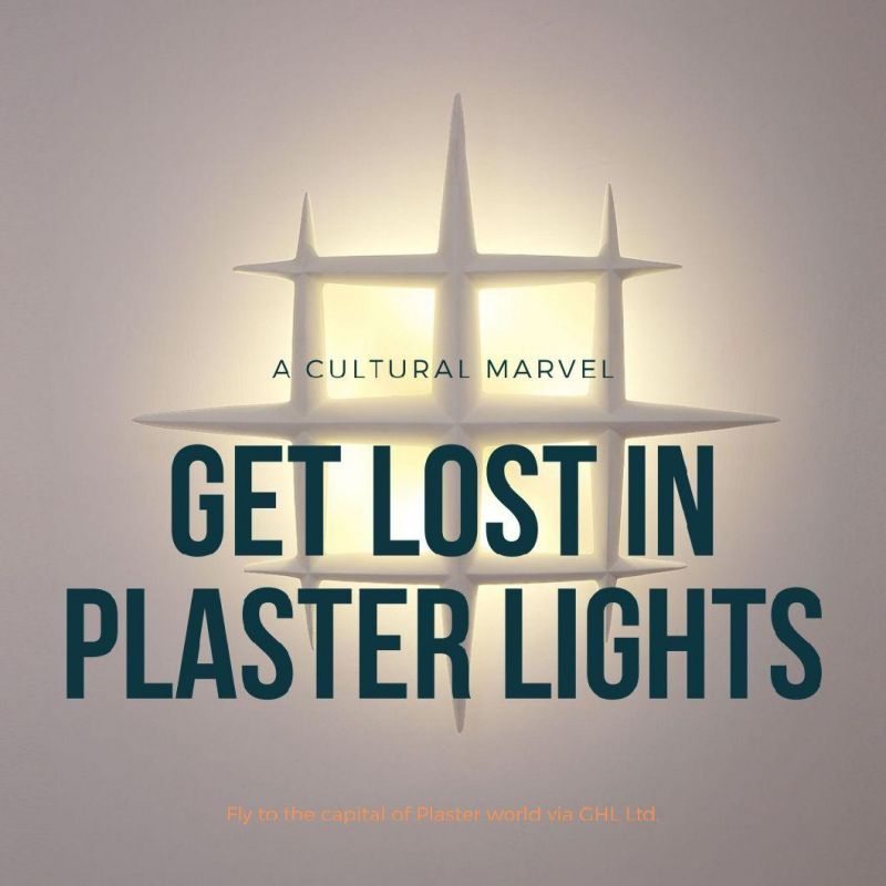 Factory Directe Sale Gypsum Lighting Fixture (131)