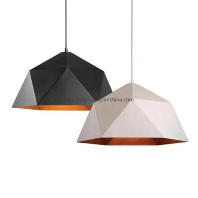 Retro Wrought Iron Decorative Lights Irregular Shape Minimalist Chandelier Pendant Lamp