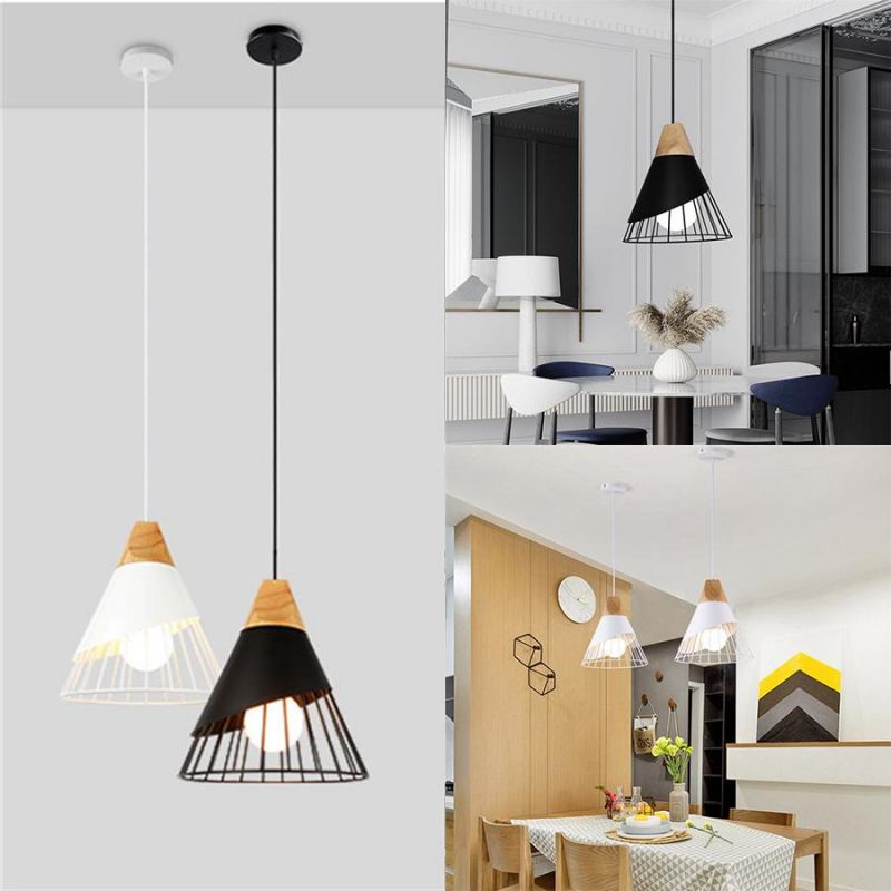 Retro Pendant Lamp E27 LED Bulb Metal Mesh Design Single for Home Cafe Hotel Loft Pendant Lights (WH-VP-97)