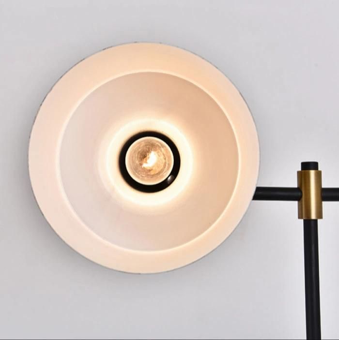 Modern Decorative Desk Table Lamp in Antique Bronze, for Hotel Bedside, Living Room, Bedroom