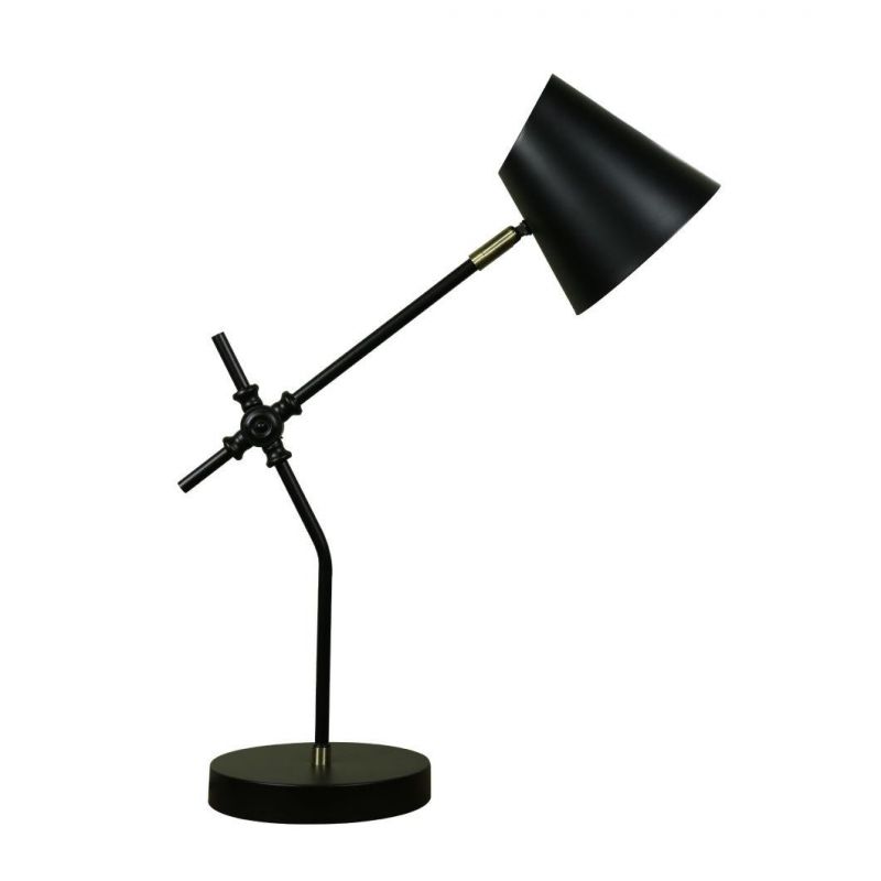 New Design Iron Hotel Bed Lamp Desk Lamp Study Metal Table Lamp