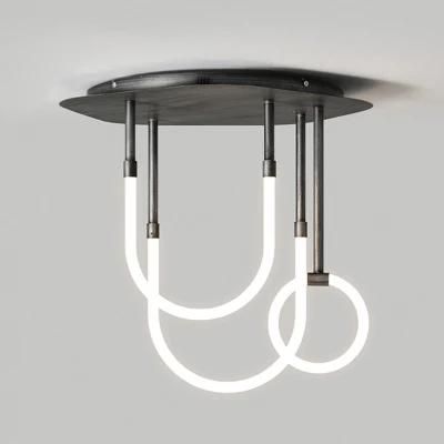 Creative Lamps for Post-Modern Living Room Ceiling Light Nordic Showroom Bedroom