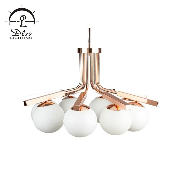 Simple Glass Pendant Lamp Modern Decorative House Hanging Light
