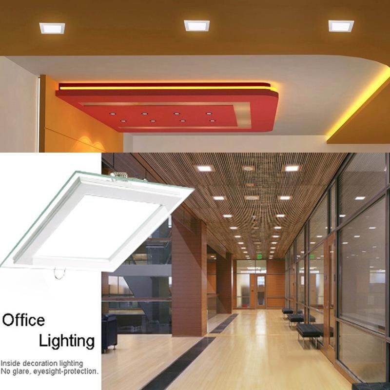 18W SMD Square Glass LED Downlight