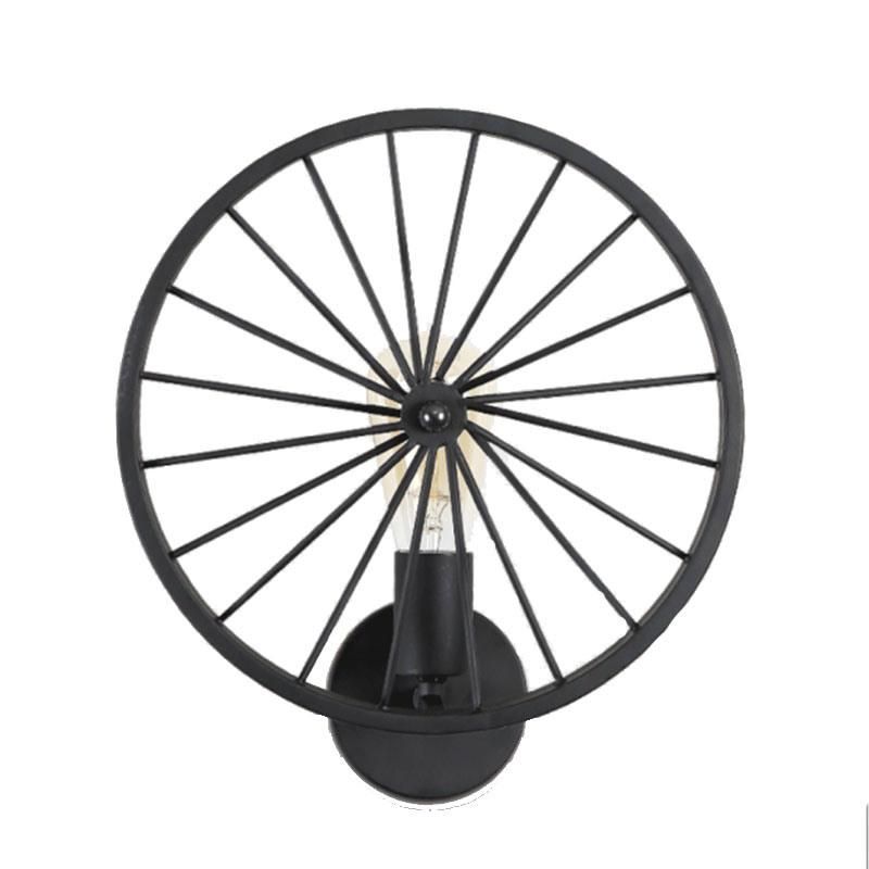 Retro Pull Down Wheel Ceiling Light Fixtures for Indoor Home Lighting (WH-LA-07)