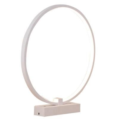 Modern Desk or Dresser Eye Protection LED Table Light 36W 24W 16W Simple Round LED Table Lamp