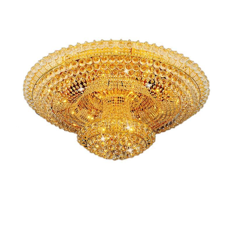 Contemporary Rose Gold Crystal Ceiling Lights for Home Project Lighting Fixtures (WH-CA-27)