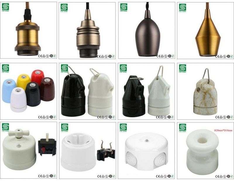 Ceramic Wall Mounted Sauna Light Fittings for Bathroom