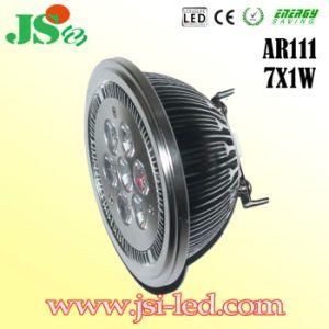 GU10 LED Spot Light 7*1W Ar111 (W)