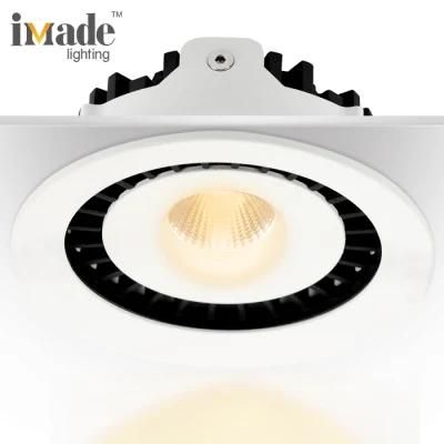 Imade LED Downlight Recessed MR16 GU10 Ceiling Spot Light Adjustable Downlight 12W