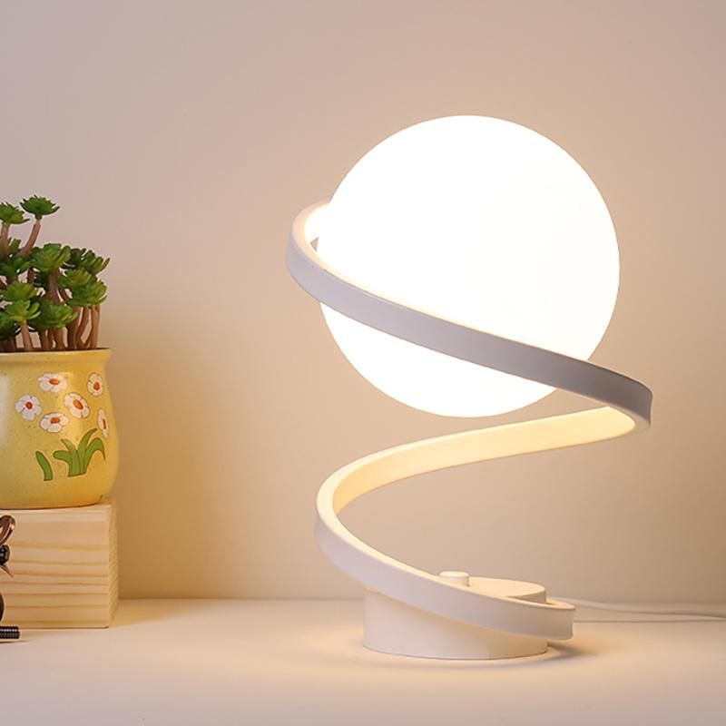 Spiral Bulb Table Lamp Bedside Lamp Dining Room Living Lamp