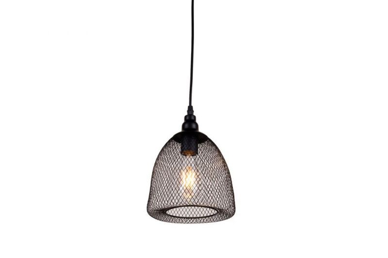 LED Modern Decorative Crystal Glass Chandelier Iron Net Shade Ceiling Hotel Indoor Hanging Pendant Light