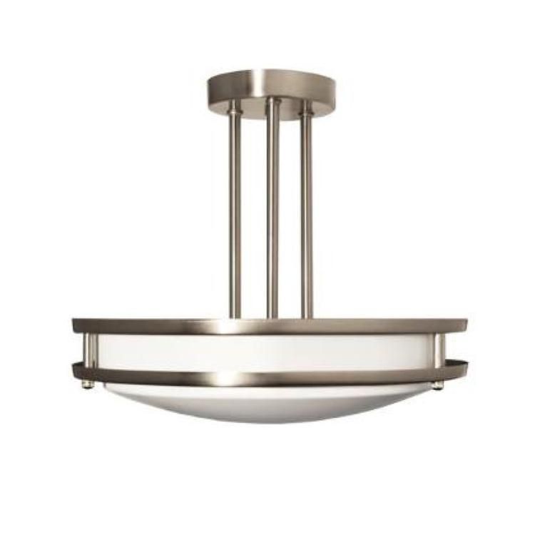 LED Round Acrylic Brushed Nickel Ceiling Light Hot Selling Hotel Home Lights