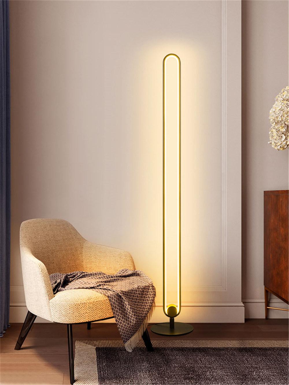Floor Lamp Creative Personality Bedroom Bedside LED Standing Lamps for Living Room Home Decor Iron Stand Light