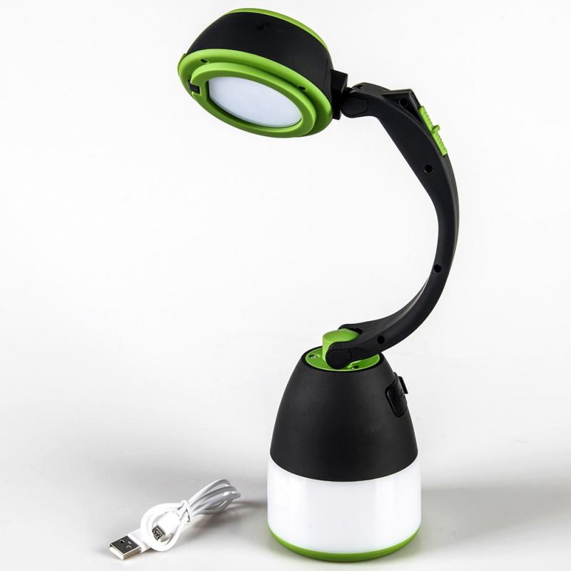 Yichen Multifunctional USB Rechargeable LED Table Lamp & Reading Light