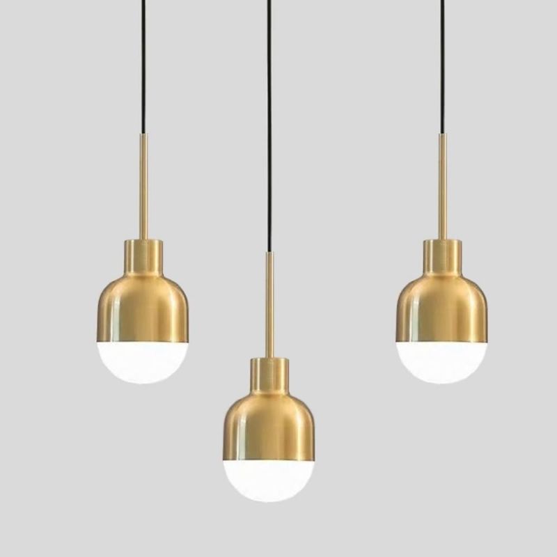 Minimalist Pendant Light Nordic Decoration Ball Lamp for Bedroom Dining Room Gold Pendant Lamp (WH-AP-268)