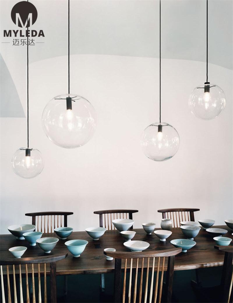 Modern Metal Luxury Glass Hall Restaurant Pendant Light Chandelier