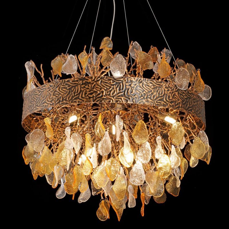 2022 New Postmodern Luxury Decor Small Slice for Living Room Villa Lobby Dinning Room Pendant Lights