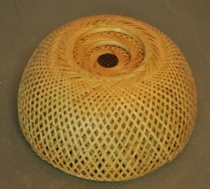 Handmade Nature Style Bamboo Frame Lampshade for ceiling Lamp