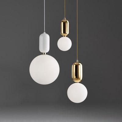 Nordic Modern Simple Glass Ball Pendant Lamp