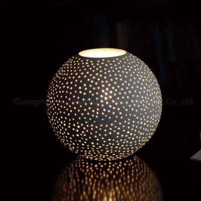 Beautiful Plaster Desk Lamp for Home Decoration with LED Bulb