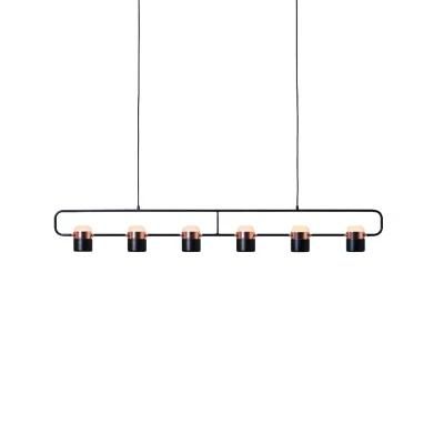 Gold and Black Mini Chandelier Hanging LED Suspended Ceiling Light