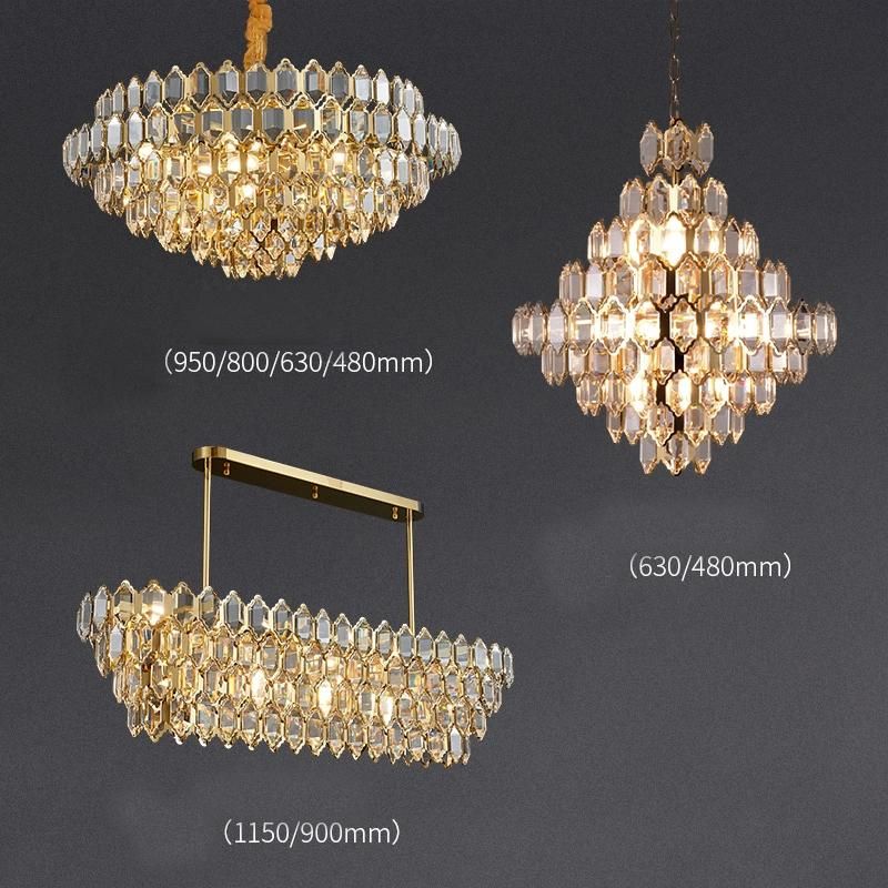 2021 Factory Price K9 Crystal Pendant Light From China