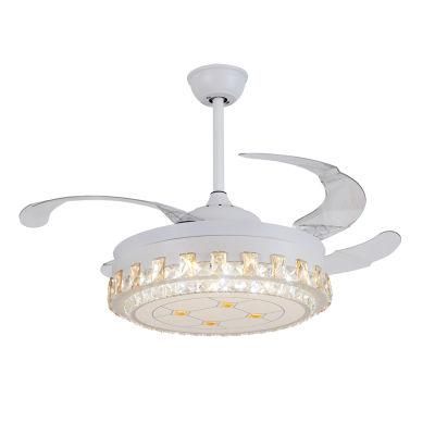 Dafangzhou Lighting China Luxury Quality DC Motor Home Ceiling Fan Gold Ceiling Fan Fan Supply 72W Drum Pendant Lighting
