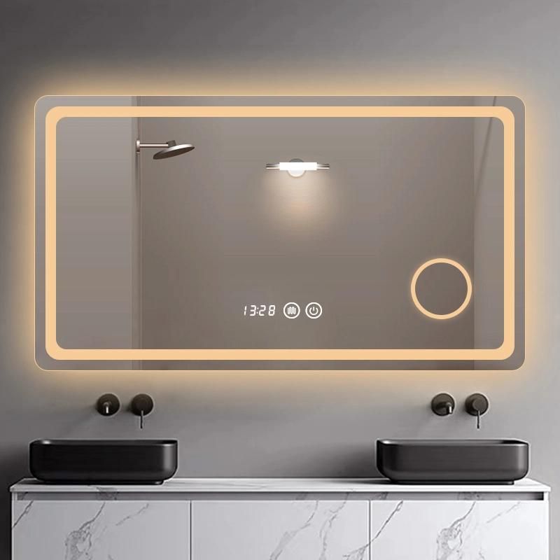 Modern Pop LED Mirror Wall Light Smart Touch Control Waterproof