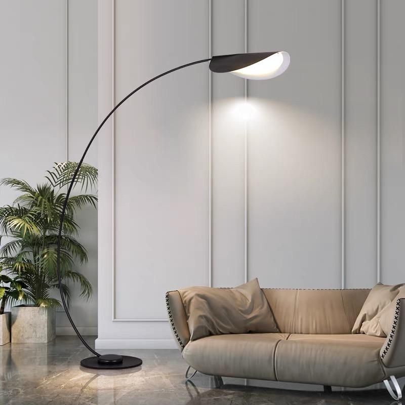 Modern Unique Minimalist Decorative Aluminum Metal E27 Floor Lamp Floor Standing Lamp for Hotel Villa Living Room