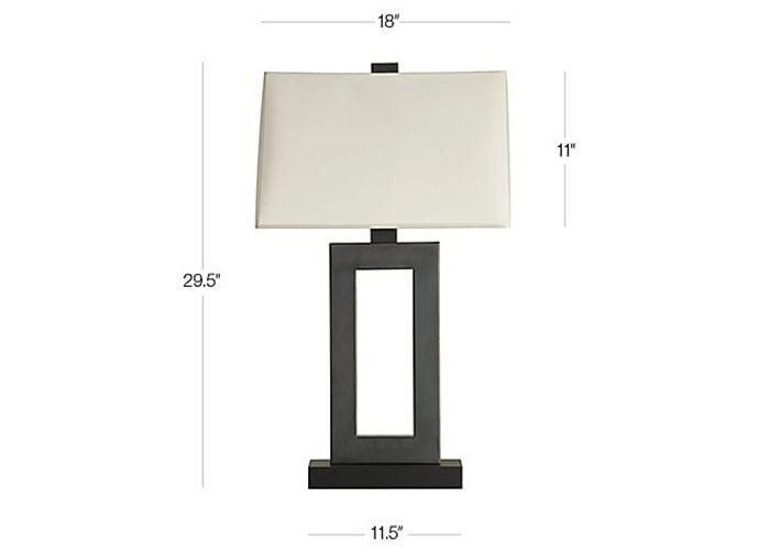 Small Bedside Reading Desk Lamp Light with Fabric Shade